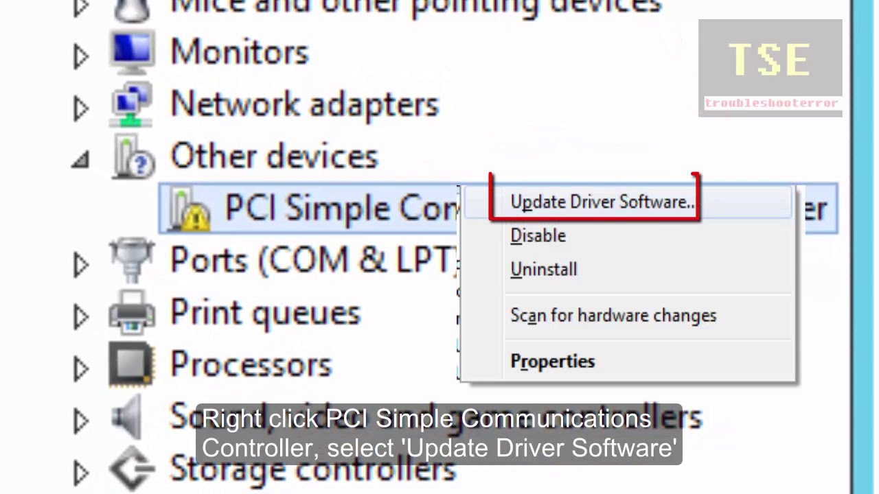 pci simple communications controller hp g62 driver download